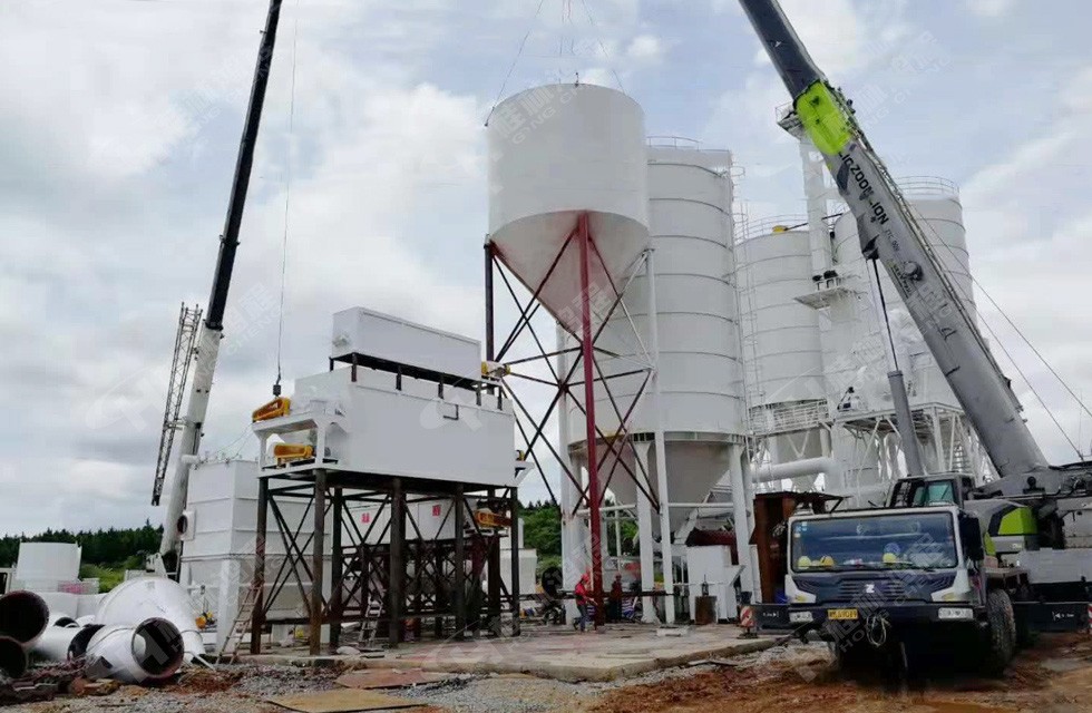 桂林鴻程15噸新型氫氧化鈣生產線湖南客戶即將完工 桂林鴻程15噸新型氫氧化鈣生產線湖南客戶即將完工